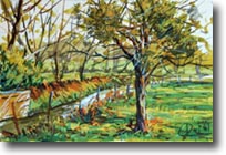 Pommiers à Mours