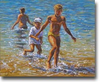 La sortie du bain 